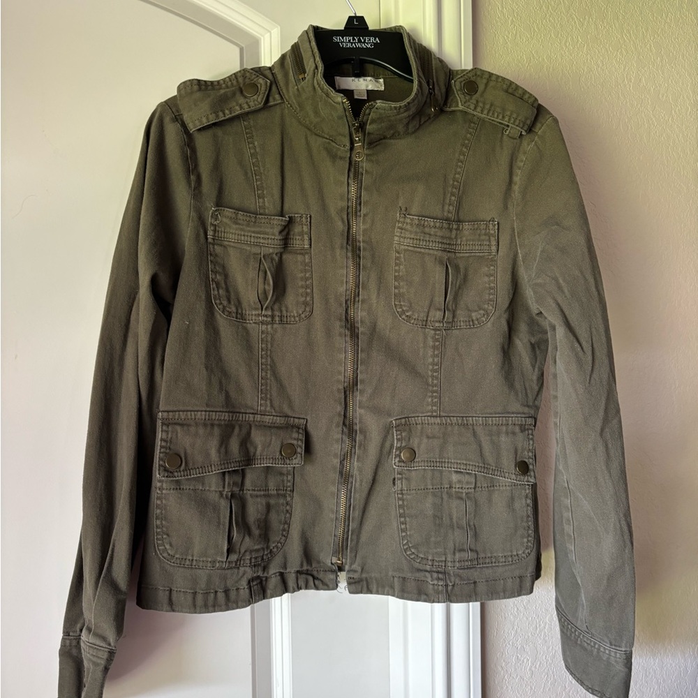 Light green jacket large